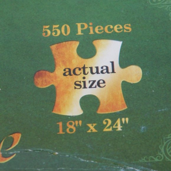 Legend of Zelda Collector's Edition Puzzle Hyrule Map 550 Pieces 18x24 USAopoly - Picture 7 of 8